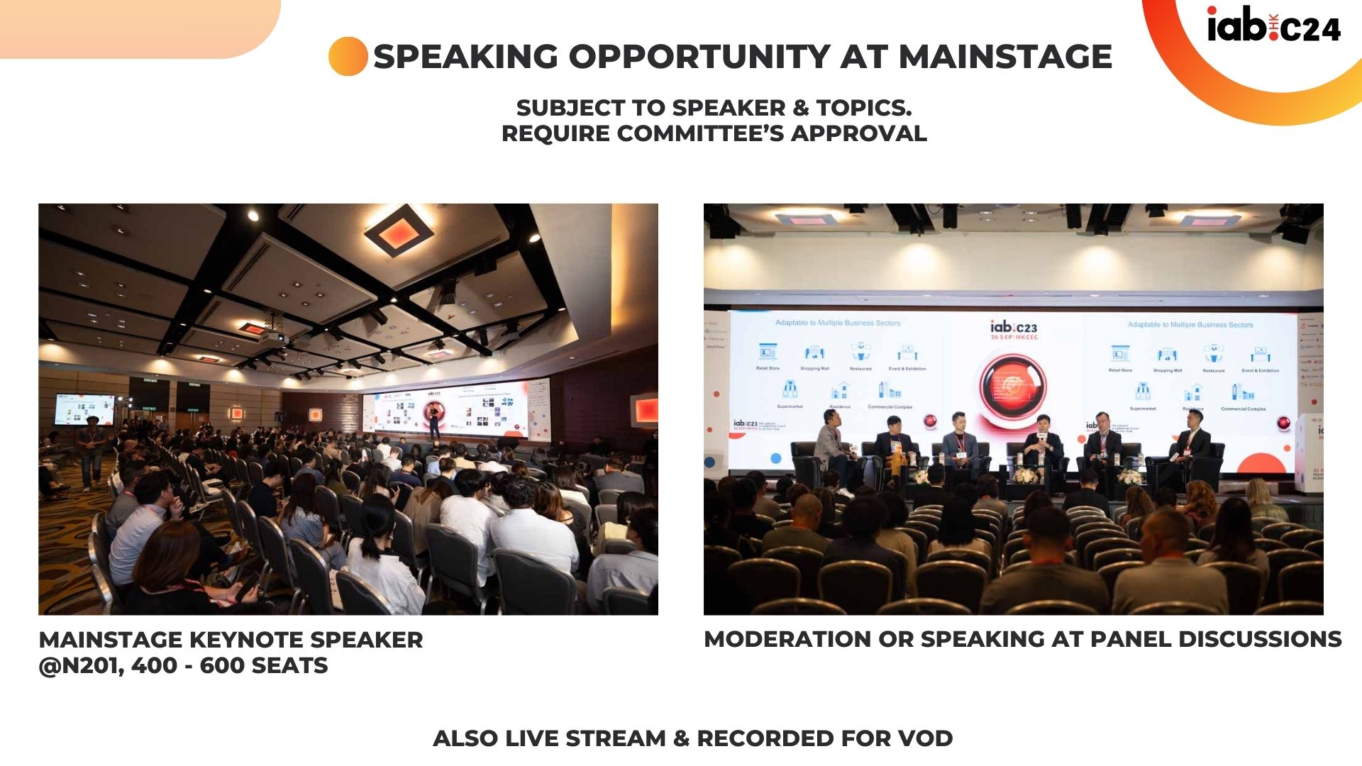 Be Our Speaker | Interactive Advertising Bureau Hong Kong
