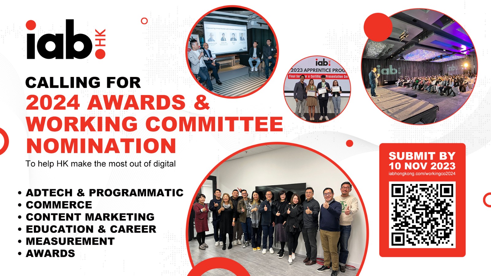 2024 IABHK Working Committee Nomination Poster